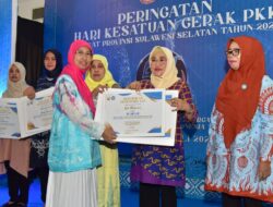 TP PKK Makassar Sabet 7 Kategori Juara di HKG PKK Tingkat Provinsi Sulsel