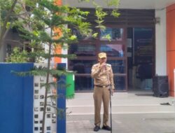 Camat Sangkarrang Ramli Lallo Pimpin Apel Pagi Bersama Jajaran