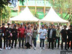 Kepsek SMPN 3 Makassar Buka Turnamen Offline Free Fire Garena Youth Championship Makassar 2023