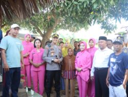 Kapolres Lombok Utara Lakukan  Aksi Sosial Terhadap Warga Terdampak Kekeringan*