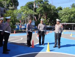 Dirlantas Polda NTB Apresiasi Kesiapan Satlantas Polres Loteng Menerapkan Sistem Ujian Praktek SIM