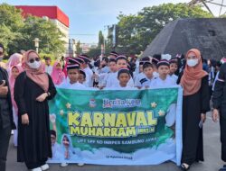 UPT SPF SDI Sambung Jawa I Makassar Ikuti dan Meriahkan Karnaval 1 Muharram 1445 H di Lapangan Karebosi