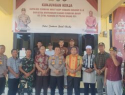 Kapolres AKBP Yasmara Harahap S.I.K, Bersama Ketua Bhayangkari Cabang Sumbawa Barat Lakukan Kunker dan Silaturahmi di Polsek Seteluk