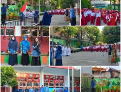 Upacara HUT Ke-78 RI di UPT SPF SD Negeri Sangir Makassar berlangsung Khidmat