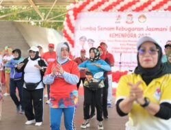 Serunya, Indira Yusuf Ismail SKJ Bareng Pengurus DWP dan Kormi Makassar