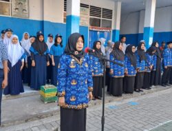 UPT SPF SMP Negeri 45 Makassar Gelar Upacara Bendera di HUT RI ke-78