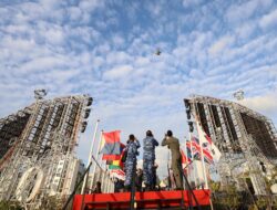 Wow, Atraksi Flypass TNI AU Buka Rangkaian Makassar F8 dengan Gemilang