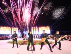 Band Cokelat Menutup Acara Pembukaan F8 Makassar 2023 dengan Spektakuler