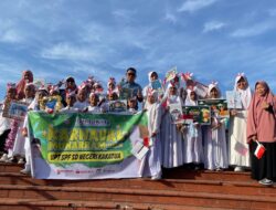 UPT SPF SDN Kakataua Makassar Ikuti Kegiatan Karnaval 1 Muharram 1445 H