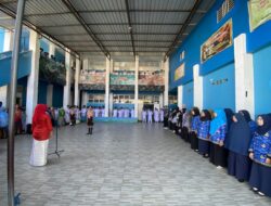 Peringati HUT RI ke-78, UPT SPF SMPN 22 Makassar Gelar Upacara Bendera