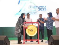 Hadiri Cooperative Expo 2023, Wawali-Ketua TP PKK Makassar Borong Produk UMKM