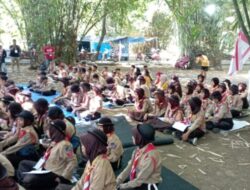 Siswa UPT SPF SMPN 46 Makassar Laksanakan Kemah Bakti Pramuka di Pulau Lakkang Sangkarrang