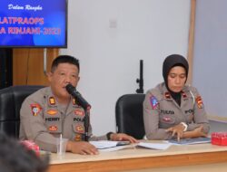 Polres Loteng Gelar Latihan Pra Ops Zebra Rinjani 2023