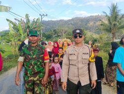 Sinergitas Bhabinkamtibmas dan Babinsa Kalimantong Dalam Pengamanan Tradisi Adat Nyongkolan