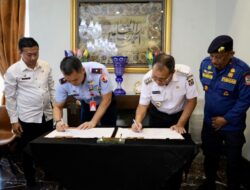 Lanud Sultan Hasanuddin dan Pemkot Makassar Taken MOU Soal Penanganan Kebakaran