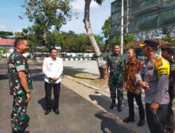 Pangdam IX/Udayana Kunjungi Makodim Loteng, Prajurit Teritorial Harus Bermanfaat Untuk Masyarakat