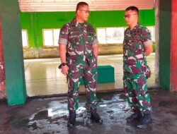 Pastikan Kesiapan Arena, Danrem 162/WB Tinjau Progres Arena Voli Babaretow Desa Jelantik