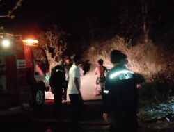 Polsek Rastim Polres Bima Kota Gerak Cepat Padam Karhutla di Pegunungan Kumbe