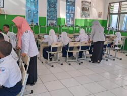 UPT SPF SMPN 45 Makassar Gelar Gladi Bersih ANBK TP 2023-2024 Berjalan Lancar