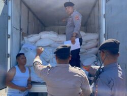 Polres Sumbawa Barat Gagalkan Penyelundupan 6 Ton Pupuk Subsidi Lintas Pulau