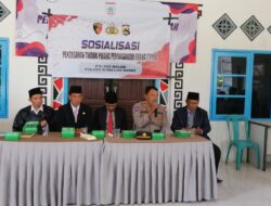 Kapolsek Maluk Dan Bhabinkamtibmas Maluk Gelar Sosialisasi TPPO Ke Pemdes