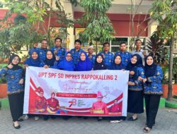 HUT RI ke -78, UPT SPF SDI Rappokalling II Makassar Laksanakan Upacara Bendera