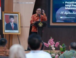 Sekwan DPRD Makassar Harap Ilmu Pelatihan Penguatan Kapasitas Bendahara Bisa Diterapkan, Sehingga Mispersepsi bisa Terminimalisir