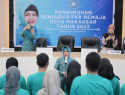 Berdayakan Generasi Muda, Indira Yusuf Ismail Kukuhkan PKK Remaja Kota Makassar