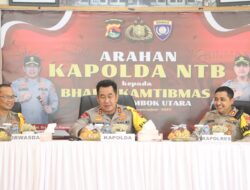 Arahan Kapolda NTB Kepada Babinkamtibmas Polres Lombok Utara*