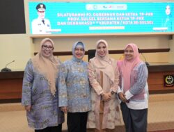 Perkuat Kolaborasi, Ketua TP PKK Kota Makassar Hadiri Silaturahmi Bersama Pj Gubernur Sulawesi Selatan