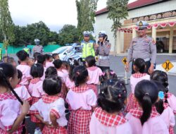 Polisi Sahabat Anak, Polres Loteng terima kunjungan PAUD Kartini Wakul