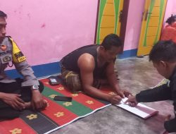 Polres Loteng Olah TKP Peristiwa Kasus Gantung Diri Di Desa Mantang