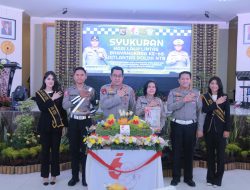 Syukuran Hari Lalulintas Bhayangkara ke 68, Kapolda NTB : Buat Masyarakat Percaya dengan Polantas