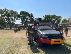 Satuan Brimob  Polda NTB Gelar Latihan Simulasi Pengamanan Event MotoGP 2023 dan Sispam Kota