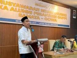 Ketua DPRD Makassar Rudianto Lallo Pimpin IKA Pesantren Guppi Samata