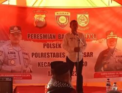 Ini Sambutan Camat Mariso Di Acara Peresmian Balla Barakka Oleh Kapolrestabes Makassar