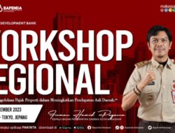 Kepala Bapenda Makassar Diundang Jadi Pembicara Upaya Peningkatan PAD di Workshop ADB, Tokyo