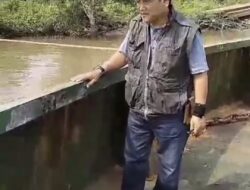 Berada Dipinggir Sungai Tanahnya H.SUBAGIO: Diduga Penambatan Ponton Tanpa Izin Diarahkan Oknum KSOP