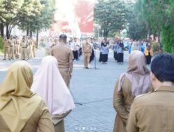 Pimpin Apel Pagi, Sekretariat DPRD Makassar Minta untuk Tetap Jaga Kedisiplinan dan Kekompakan