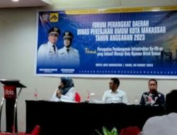 Dinas PU Makassar Akomodir 591 Usulan Hasil Musrenbang Tahun 2023