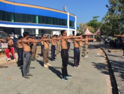 Satpol PP Makassar Gelar Samapta Rutin di Hari Jumat