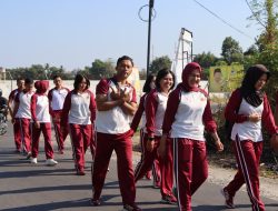 Polres Sumbawa Gelar Olahraga Bersama Untuk Menjaga Kebugaran Fisik