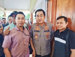 Polsek Jereweh Amankan Turnamen Bola Volly Amman Cup 2023