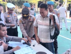 Wakapolres Lakukan Pemeriksaan Senpi Berkala