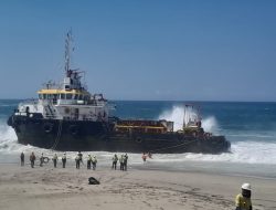 Kapal Terdampar di Pantai Swiss, Seluruh Kru Selamat