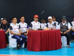Kapolres Loteng hadiri Opening Ceremony Kejurnas LIVOLI Devisi I 2023 Gor Kampus Poltekpar Kab. Loteng