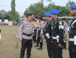 Kapolda NTB Pimpin Apel Gelar Pasukan Pengamanan MotoGP 2023