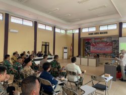 Kapolres Lombok Utara Pimpin Rapat Kordinasi dengan Muspida dan Steakholder Dalam Menghadapi Ops Mantap Brata 2024