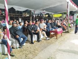 Anggota Polres Sumbawa Barat Hadiri Penutupan Final Volly AMMAN CUP