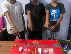 Polres Sumbawa Tangkap Tiga Orang Pelaku Narkoba Di Kecamatan Plampang